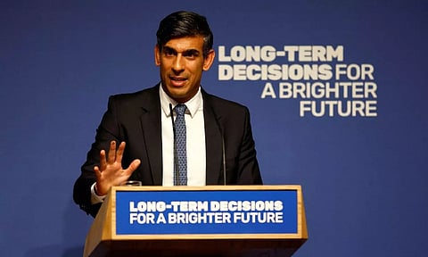 British Prime Minister Rishi Sunak (Reuters) 