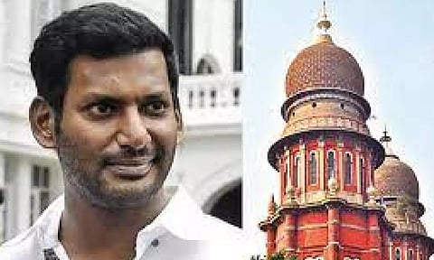 Actor Vishal, Madras High Court
