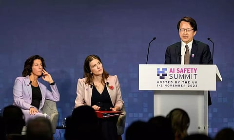 China calls for global cooperation at AI summit, Musk wants a 'referee'