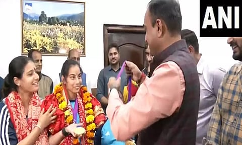 Archer Sheetal Devi. (Photo: ANI)