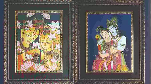 Tejasmi’s paintings