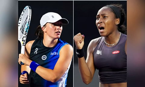 Iga Swiatek; Coco Gauff
