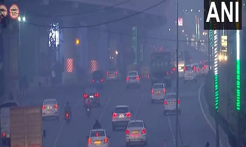 Poor air quality in Delhi (ANI)