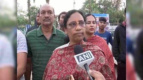 Former cabinet minister of Chhattisgarh Lata Usendi (Photo/ANI)