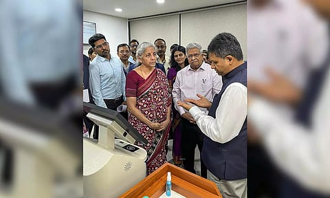 Nirmala Sitharaman in Vapi
