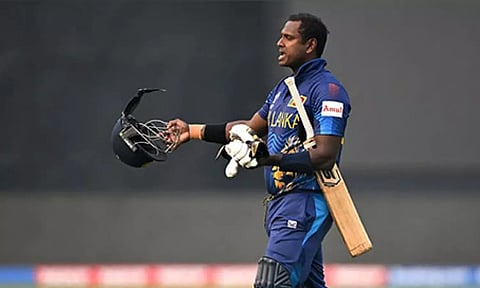 Sri Lanka all-rounder Angelo Mathews (ANI)