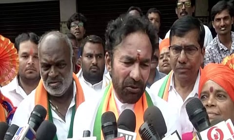 Union Minister and Telangana BJP president G Kishan Reddy (ANI)