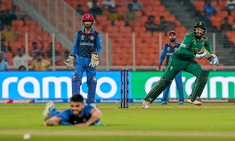 Van der Dussen guides SA to 5-wicket win over Afghanistan