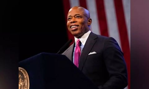 New York Mayor Eric Adams (Image: ANI)
