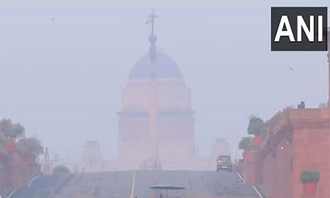 Visual from Delhi's Kartavya Path (ANI)