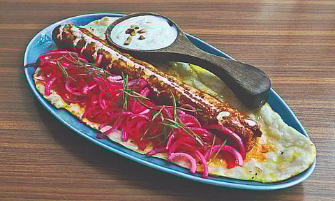 Kashmiri naan kebab (Hemanathan M)
