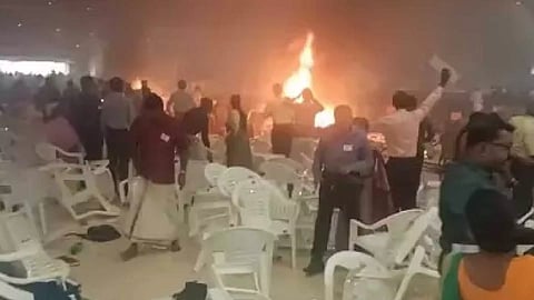 Visual from the spot