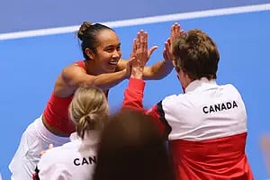 Tennis: Canada to play Italy in Billy Jean King Cup final