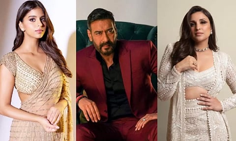 Suhana Khan, Ajay Devgn, Parineeti Chopra (Instagram)