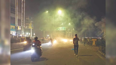  Air Quality Index (AQI) of Chennai has improved over the Deepavali scenario (Photo/Justin George)