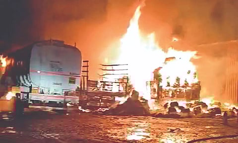 Visuals from the spot