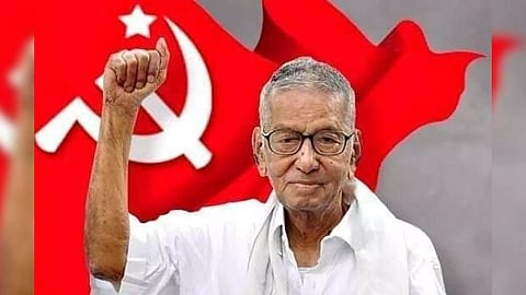 CPM leader and freedom fighter N Sankaraiah