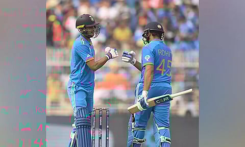 Rohit Sharma and Shubman Gill. (BCCI)