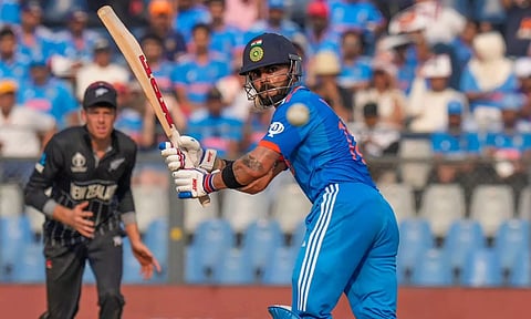 CWC 2023: Virat, Iyer smash record-breaking tons, help India post 397/4 against NZ in semis