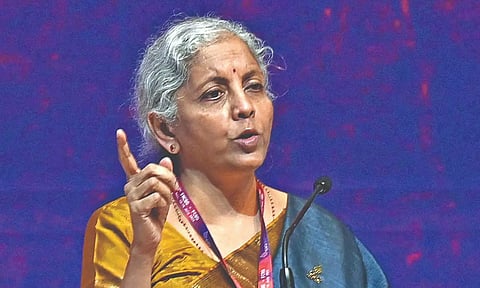 Finance Minister Nirmala Sitharaman
