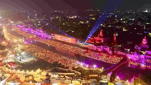  Deepotsav celebrations in Ayodhya (Photo/IANS)