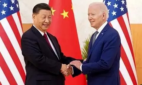  US President Joe Biden told his Chinese counterpart Xi Jinping 