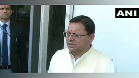 Uttarakhand Chief Minister Pushkar Singh Dhami (Photo/ANI)