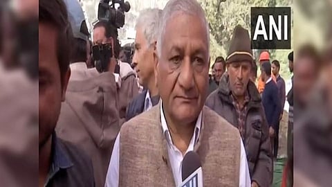 Union Minister of State of Road Transport and Highways VK Singh (Photo/ANI)