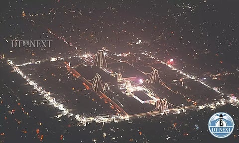 File photo of Thiruvannamalai deepam (Hemanathan M)