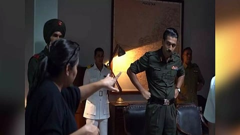 Vicky Kaushal from the sets Sam Bahadur (Image: Instagram)