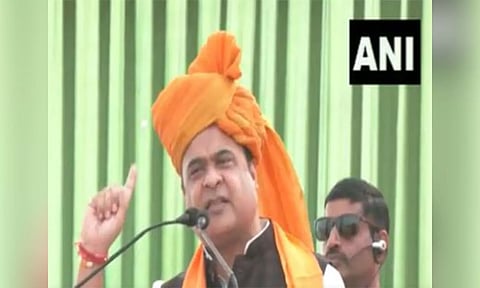 Assam chief minister Himanta Biswa Sarma