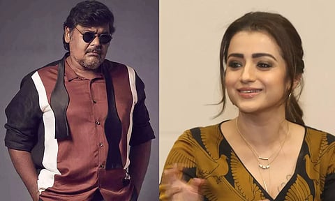 Mansoor Ali Khan; Trisha Krishnan (Photo credit: Hemanathan M)