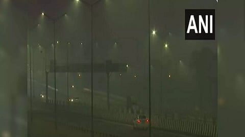 Early morning visuals from Akshardham area (Photo/ANI)