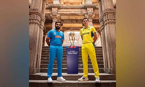 Rohit Sharma and Pat Cummins