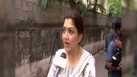 Bharatiya Janata Party leader Khushbu Sundar (Photo/ANI)