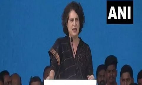 Congress General Secretary Priyanka Gandhi 
