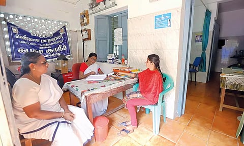 Residents from Patravakkam and Korattur are forced to travel for 3-4 km to this PHC, only to find that there are no doctors to treat them