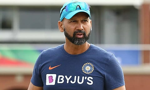 Bowling coach Paras Mhambrey (AFP)