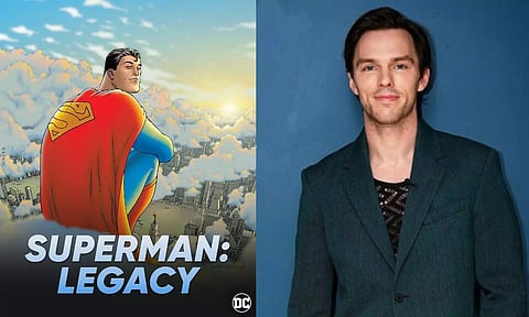 Poster of ‘Superman: Legacy’; Nicholas Hoult