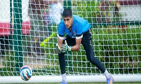 Indian football team goalkeeper Gurpreet Singh Sandhu (Image: AIFF)