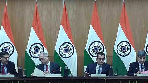 Press briefing by Presidency on Virtual G20 Leaders’ Summit (Source: YouTube/MEA)