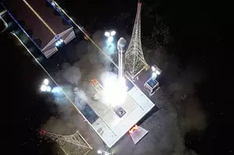 Spy satellite launch 