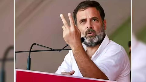 Congress leader Rahul Gandhi 