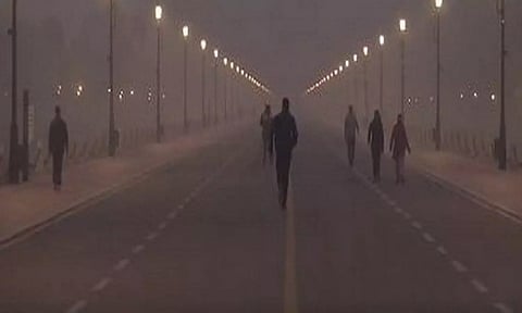 Visual from the India Gate (ANI)