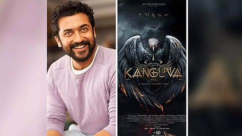 Suriya, official poster of ‘Kanguva’ (Image: Instagram)