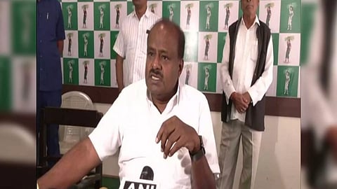 Former Karnataka Chief Minister HD Kumaraswamy (Photo/ANI)