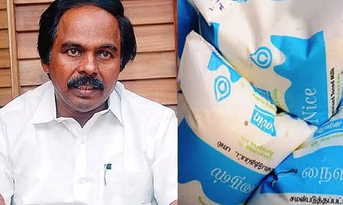 Milk and Dairy Development Minister Mano Thangaraj; Aavin Milk 