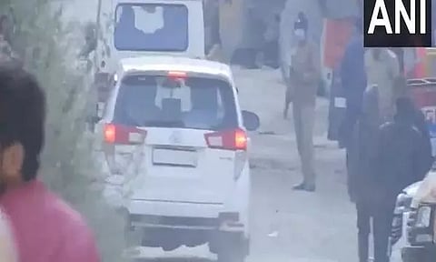 Gen VK Singh arrives at Uttarkashi tunnel site