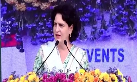 Priyanka Gandhi Vadra (Image: ANI)