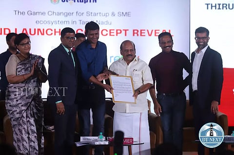 Min Anbarasan launches 'Startup Thamizha' business TV show (Justin George)